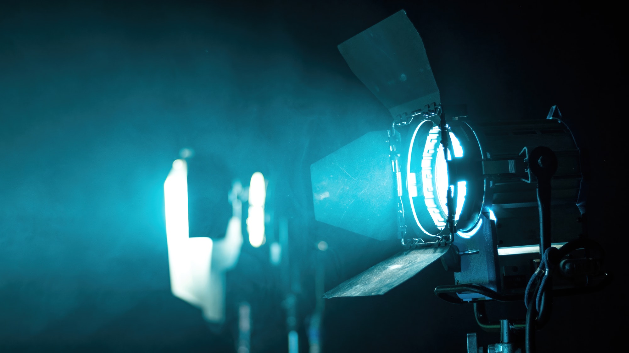 Lighting equipment on the set